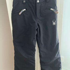 Youth Spyder snow pants
Size 8